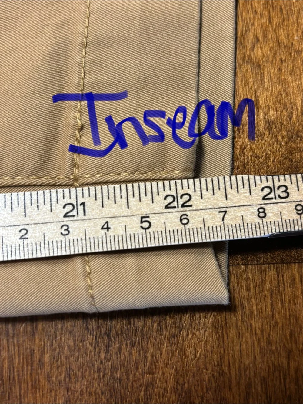 Talbots High Waist Patch Pocket Crop Pants 8P Petite Camel Brown NWT